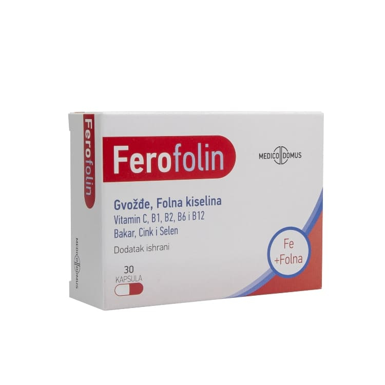 Ferofolin 30 kapsula